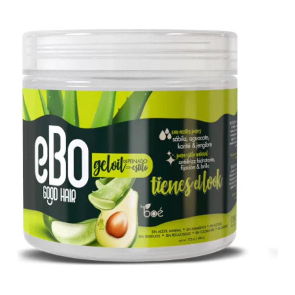 BOE Ebo Good Hair GelOil Styling Gel (17.3 oz)  DestGlow