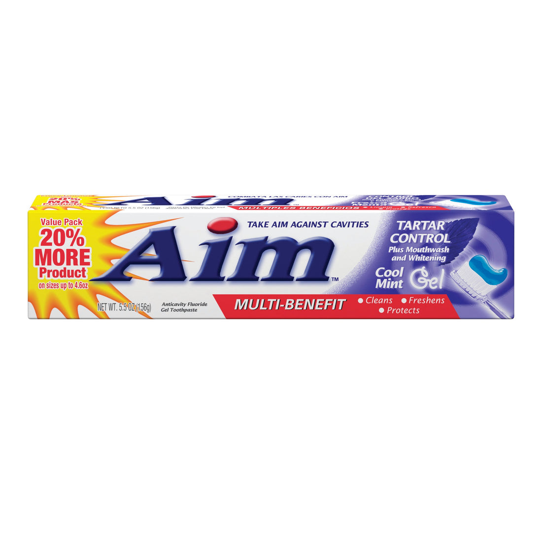 Close-Up Anticavity Fluoride Toothpaste Gel With Ultra Cinnamon by Pasteur Pharmacy