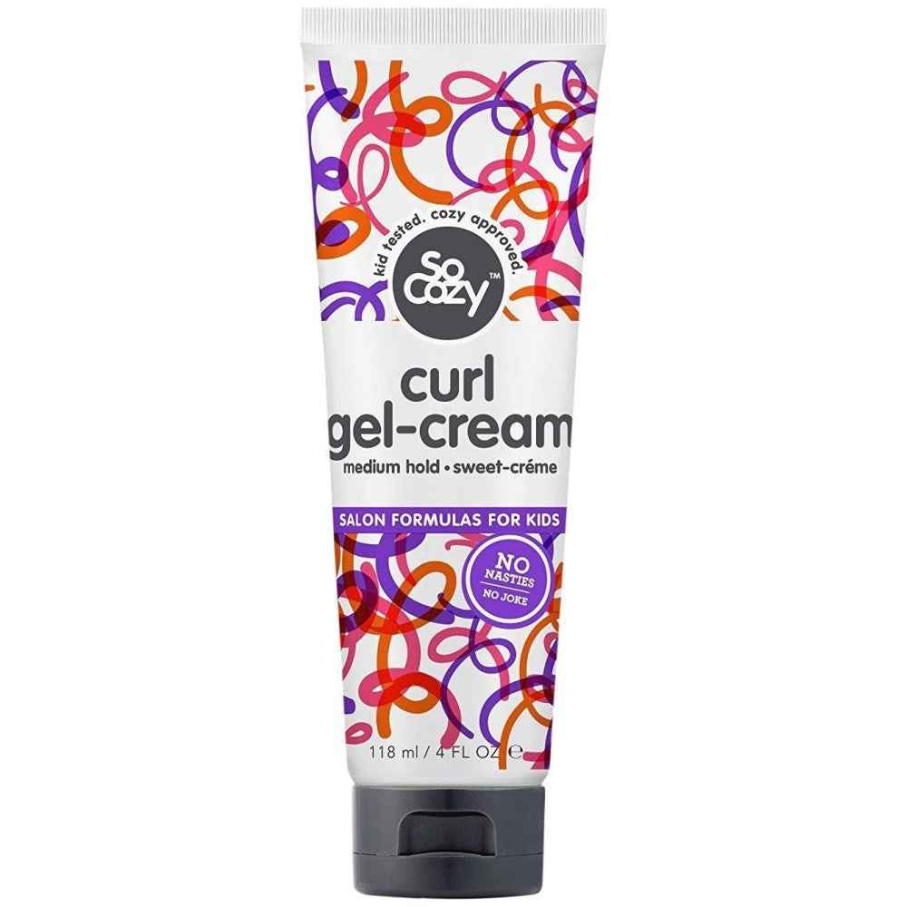 SoCozy Curl Gel-Cream - Moisturizes And Smooths For Soft, Touchable Curls - Medium-Hold, Sweet-Cr