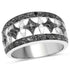 0.29 Carat Genuine Black Diamond .925 Sterling Silver Ring by Bids.com