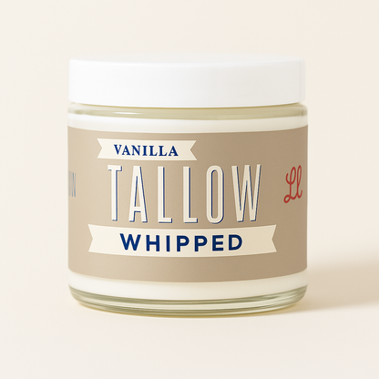 Scented Whipped Tallow Trio - 9oz Lavender, Vanilla Bean &amp; Eucalyptus Tea Tree | Grass-Fed Skincare Bundle