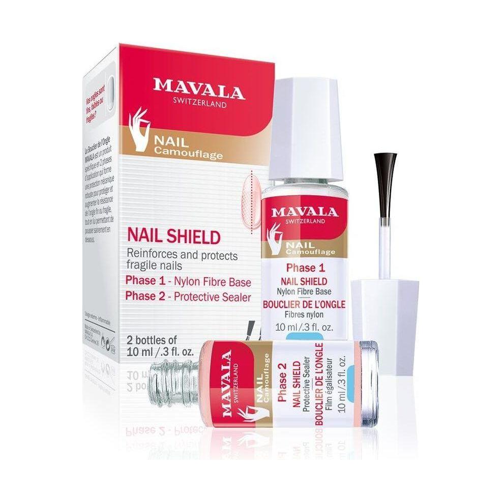Mavala Nail Shield 2 bottles at 0.3 fl Oz each 0.6 Oz by Pasteur Pharmacy