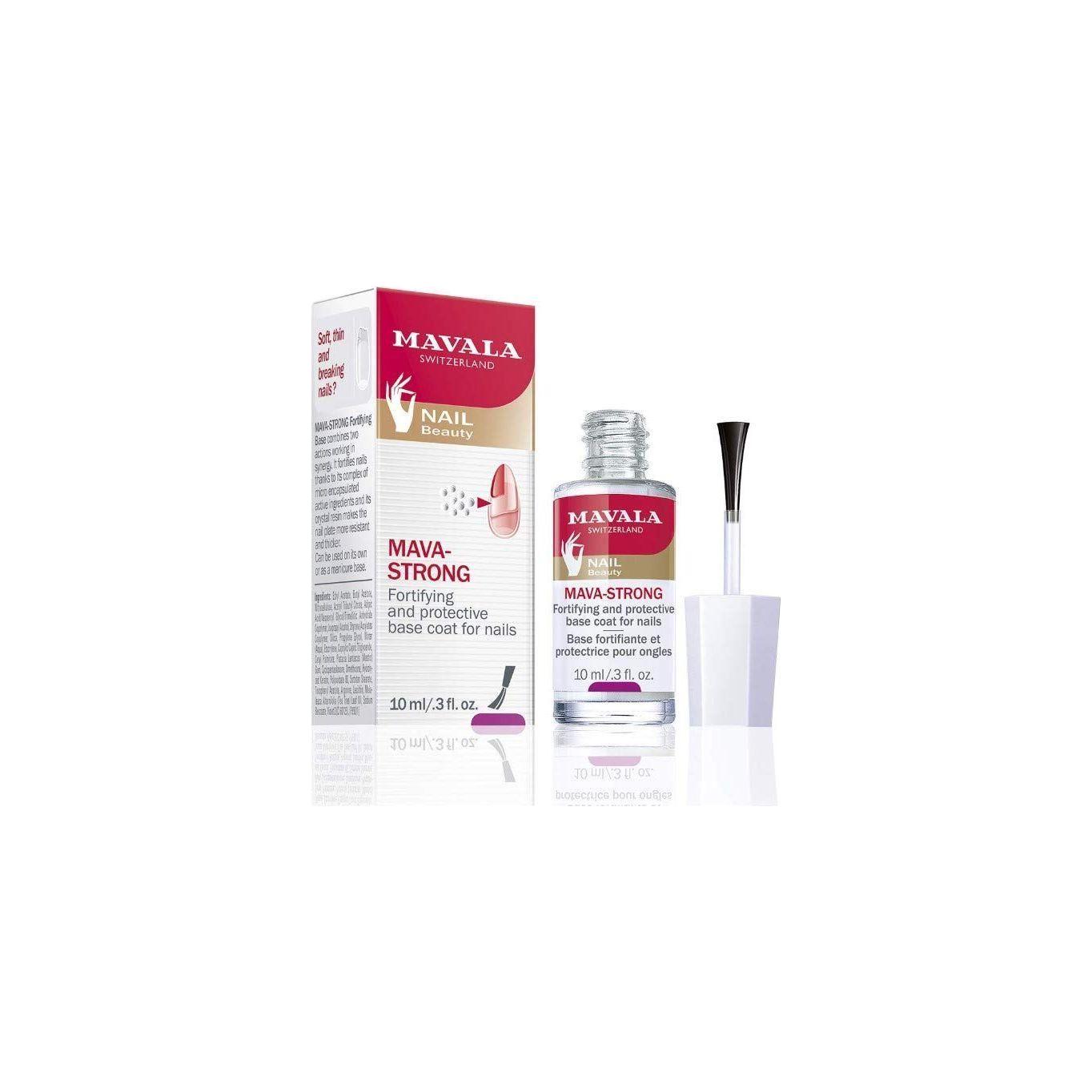 Mavala Mava-strong Fortifying &amp; Protective Base Coat 0.3 Oz by Pasteur Pharmacy