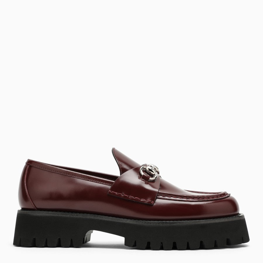 Gucci Women Bourdeaux Moccasin With Horsebit by Luosophy