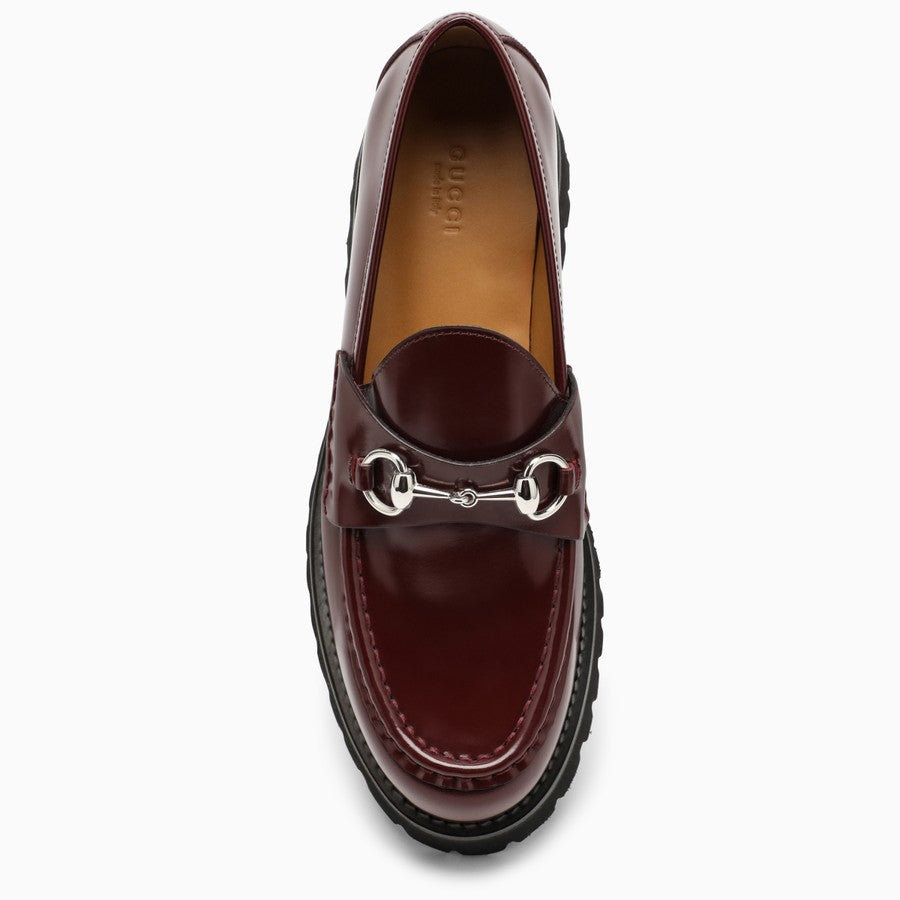 Gucci Women Bourdeaux Moccasin With Horsebit by Luosophy