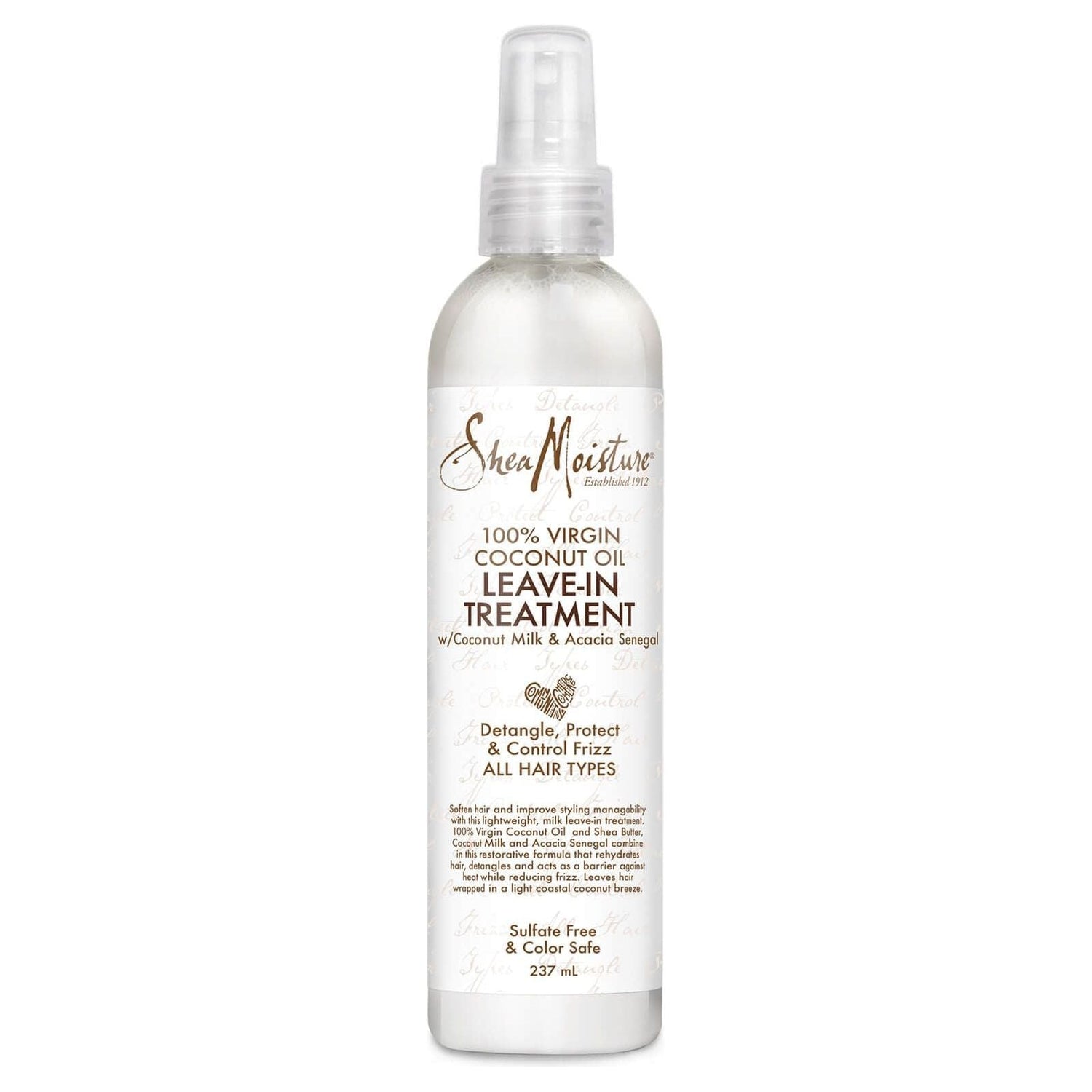Shea Moisture 100% Virgin Coconut Oil Leave In Treatment 237ml by Pasteur Pharmacy