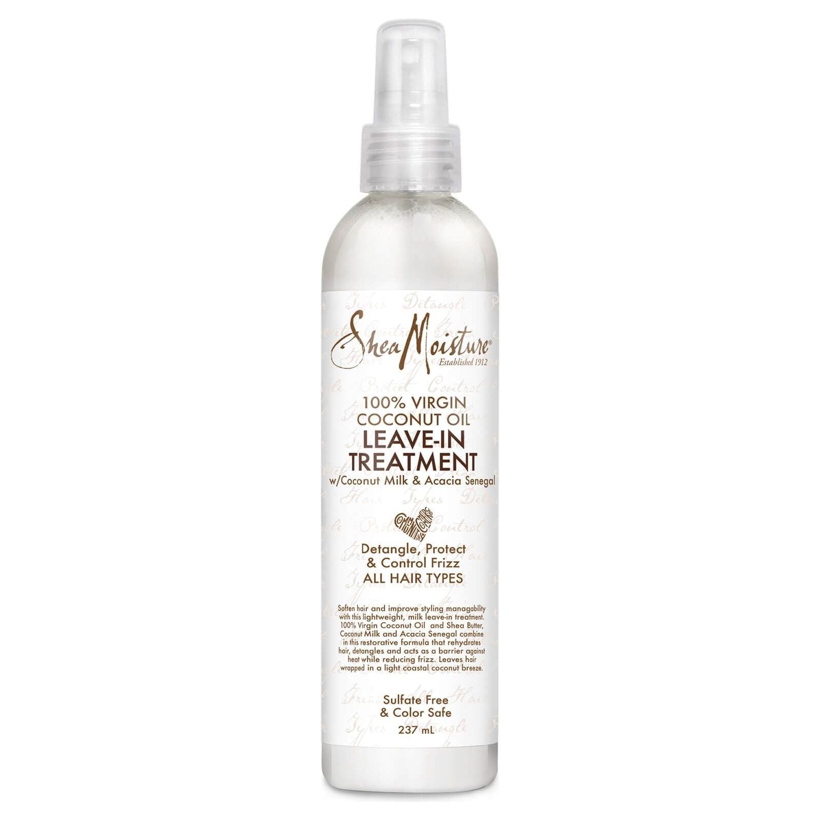 Shea Moisture 100% Virgin Coconut Oil Leave In Treatment 237ml by Pasteur Pharmacy