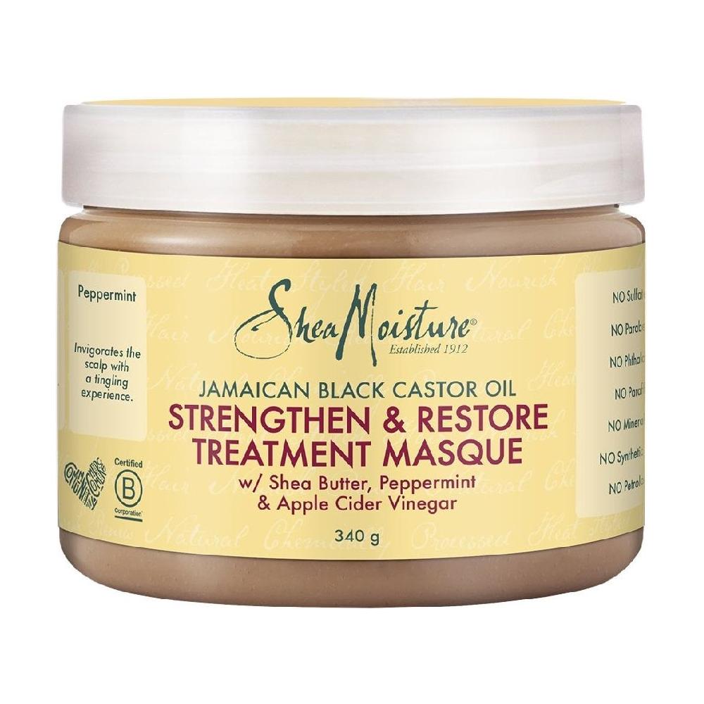 Shea Moisture Strengthen, Grow &amp; Restore Treatment Masque 340g by Pasteur Pharmacy