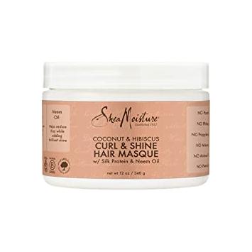 SheaMoisture Coconut &amp; Hibiscus Hair Masque 340g by Pasteur Pharmacy