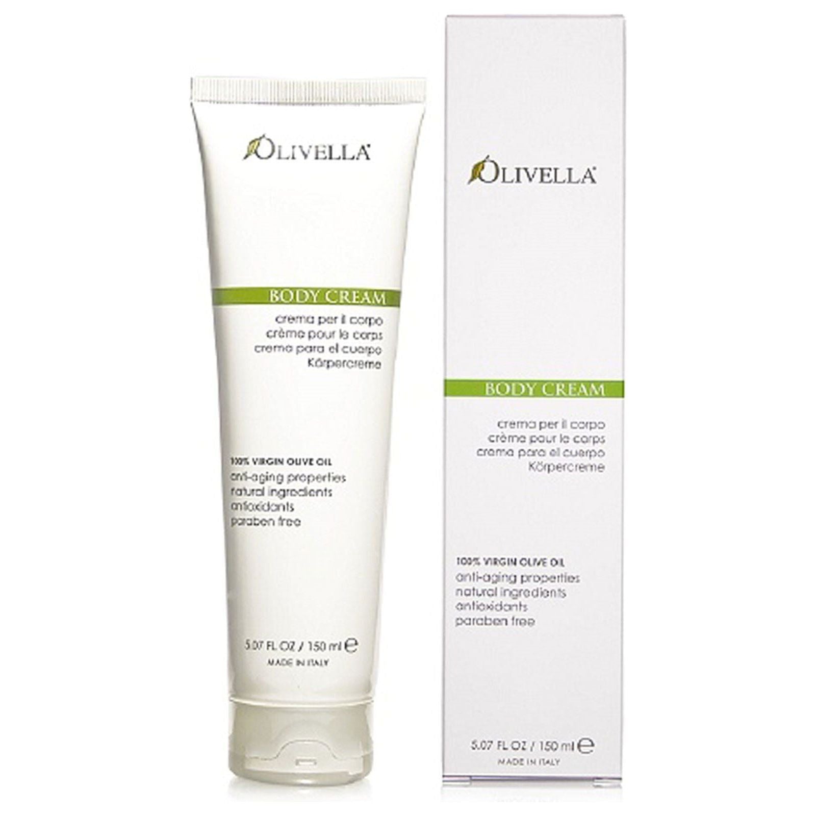 Olivella Virgin Olive Oil Body Cream 5.07 fl oz by Pasteur Pharmacy