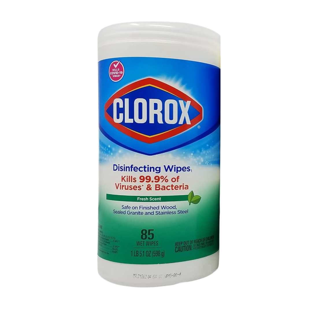 Clorox Disinfecting Wipes Fresh Scent (85 ct) by Farmacias Savia