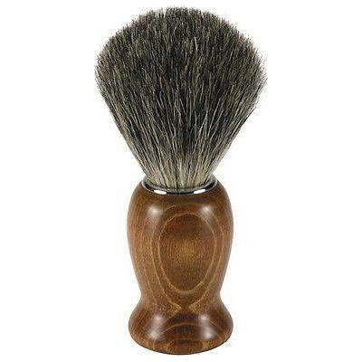 Il Ceppo Dark Wood Handle Pure Badger Bristle Shave Brush by Pasteur Pharmacy