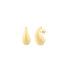 14k Yellow Gold Raindrop Studs  DestGlow