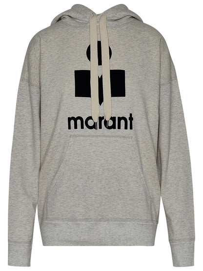 Isabel Marant Etoile Gray Cotton Blend Mansel Sweatshirt Women by Luosophy