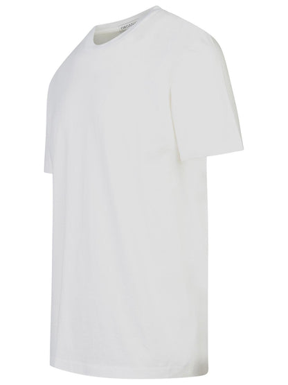 Maison Margiela Set Of 3 White Cotton T-Shirts Men by Luosophy