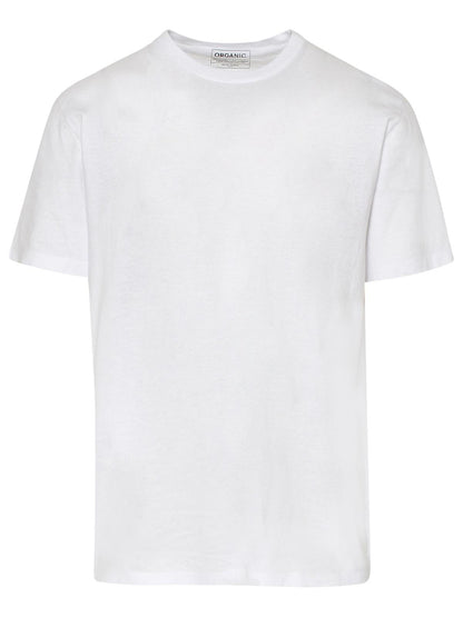 Maison Margiela Set Of 3 White Cotton T-Shirts Men by Luosophy