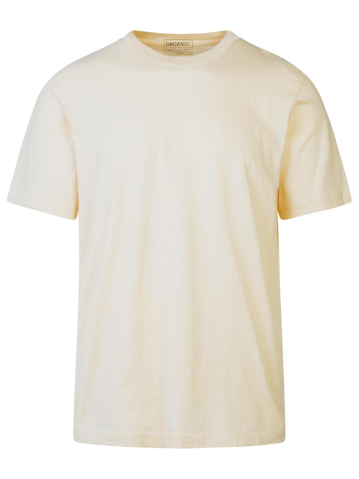 Maison Margiela Set Of 3 White Cotton T-Shirts Men by Luosophy