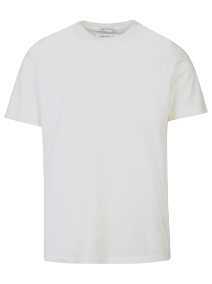 Maison Margiela Set Of 3 White Cotton T-Shirts Men by Luosophy