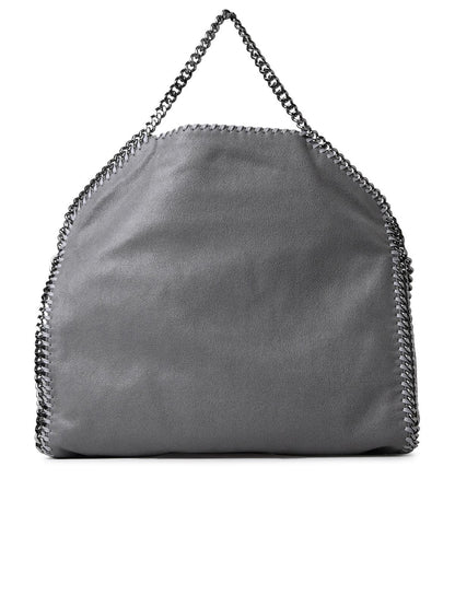 Stella Mccartney Grey Polyester 3 Chain Falabella Bag Women by Luosophy