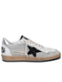 Golden Goose Ballstar Sneakers In White Leather Men by Luosophy