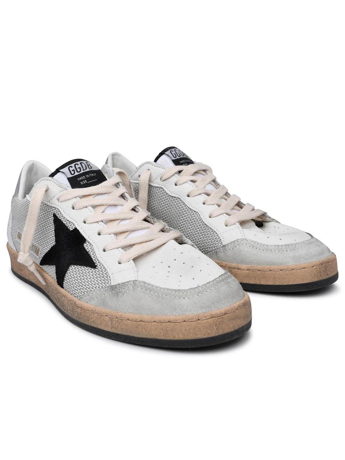 Golden Goose Ballstar Sneakers In White Leather Men by Luosophy