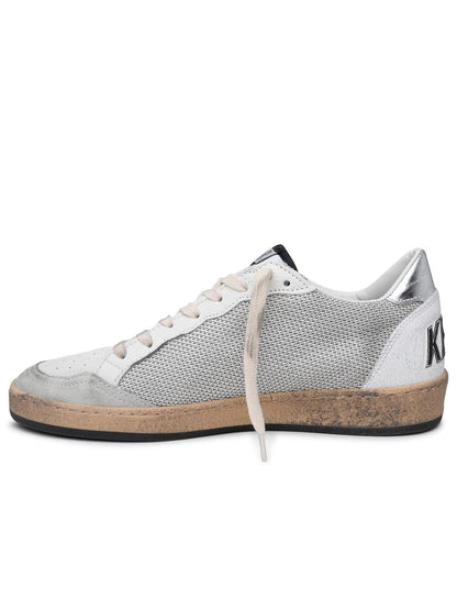 Golden Goose Ballstar Sneakers In White Leather Men by Luosophy