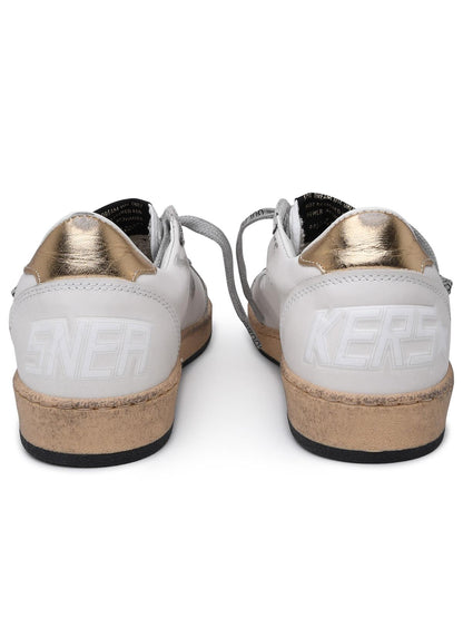 Golden Goose Superstar Sneakers In White Leather Women by Luosophy