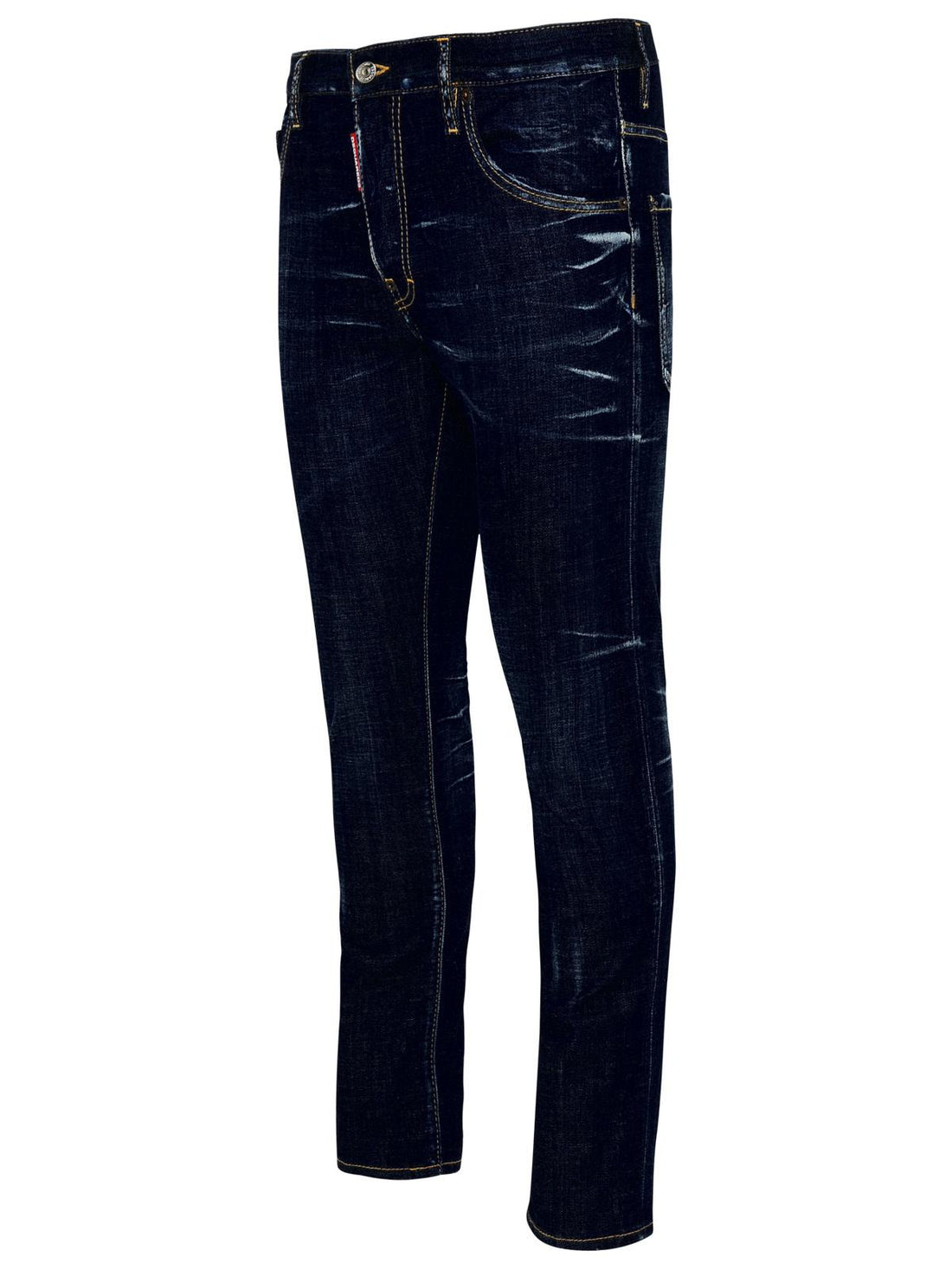 Dsquared2 Blue Cotton Skater Jeans Men by Luosophy