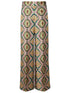 Etro Multi Silk Trousers Women by Luosophy