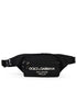 Dolce & Gabbana Small Black Nylon Fanny Pack Men by Luosophy