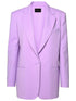 The Andamane Lilac Polyester Blazer Women by Luosophy