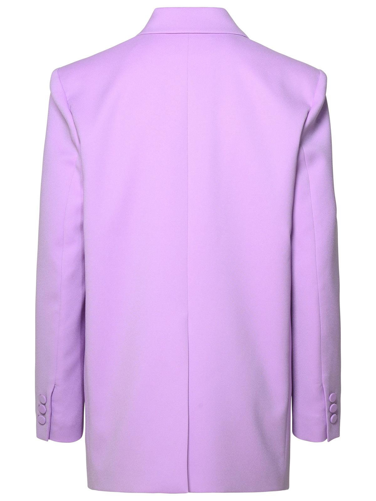 The Andamane Lilac Polyester Blazer Women by Luosophy