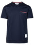 Thom Browne Navy Cotton T-Shirt Men by Luosophy