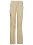 Blumarine Cream Acetate Blend Cargo Pants Women by Luosophy