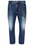 Dsquared2 Blue Cotton Jeans Men by Luosophy