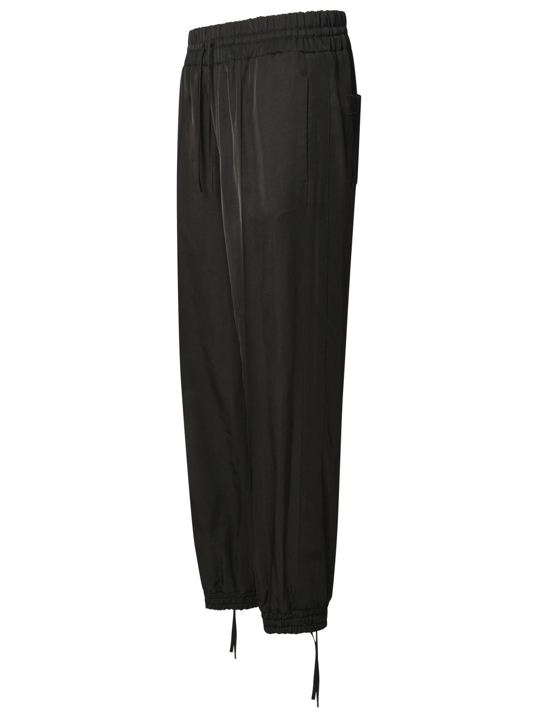 Jil Sander Black Viscose Trousers Women by Luosophy