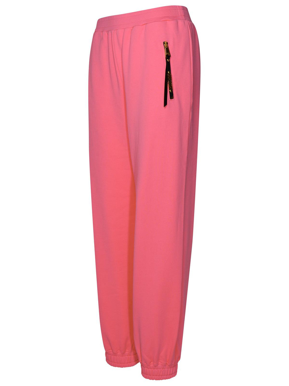 Moschino Fuchsia Cotton Pants Women by Luosophy