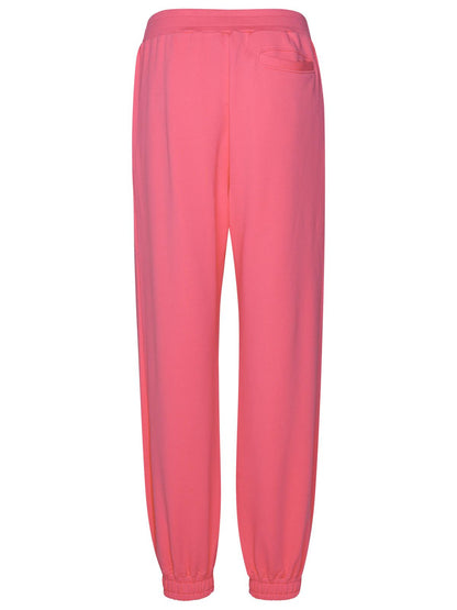 Moschino Fuchsia Cotton Pants Women by Luosophy