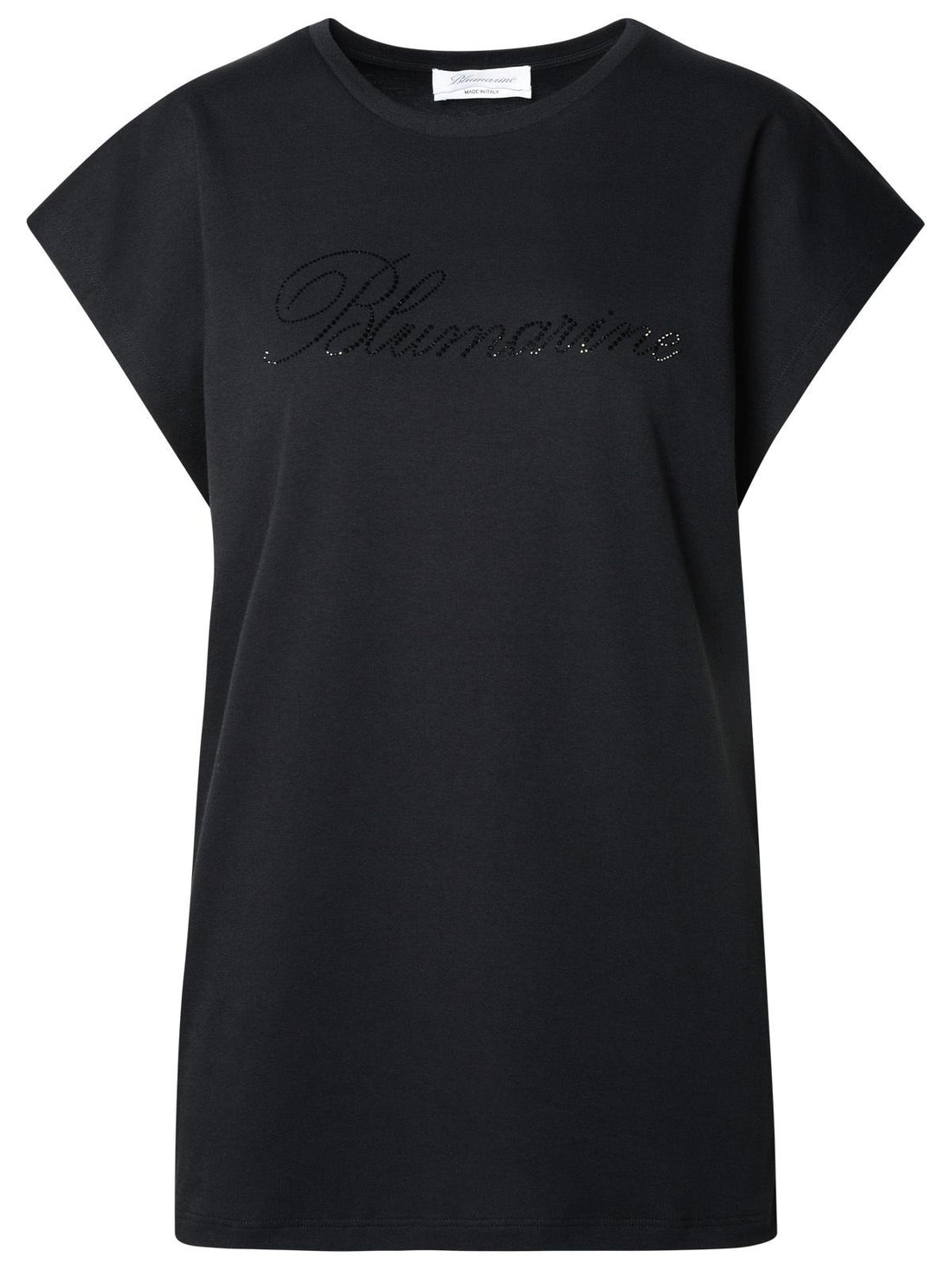 Blumarine Black Cotton T-Shirt Women by Luosophy
