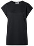 Blumarine Black Cotton T-Shirt Women by Luosophy