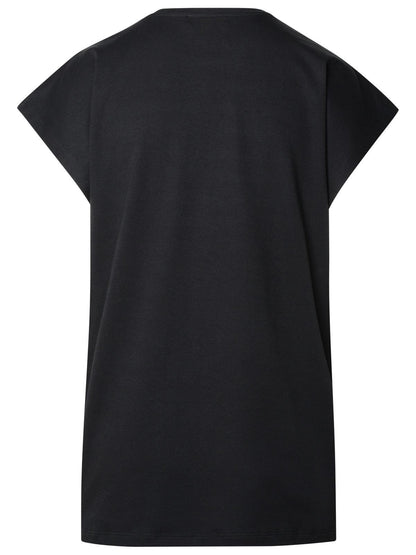 Blumarine Black Cotton T-Shirt Women by Luosophy