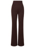 Sportmax Brown Polyamide Trousers Women by Luosophy