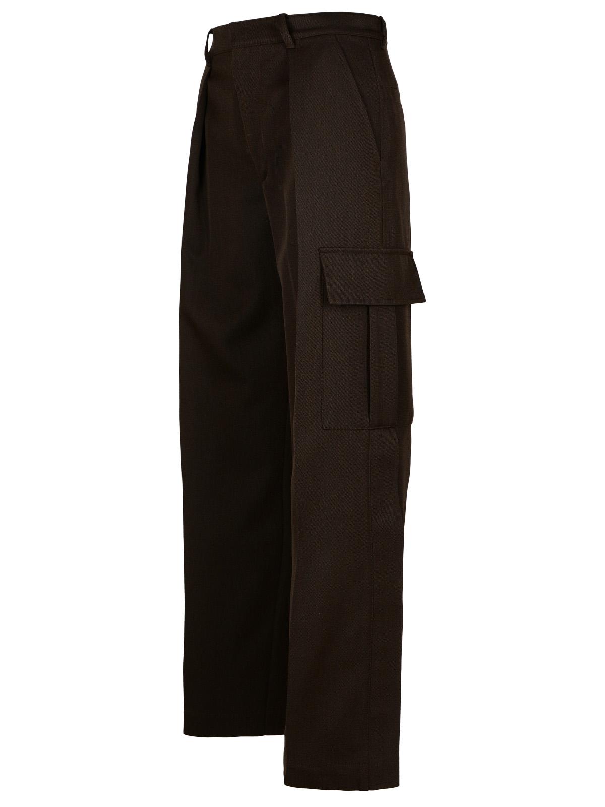Burberry Brown Wool Cargo Pants Women by Luosophy