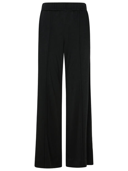 Jil Sander Black Viscose Trousers Women by Luosophy
