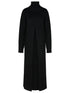 Jil Sander Black Alpaca Blend Dress Women by Luosophy