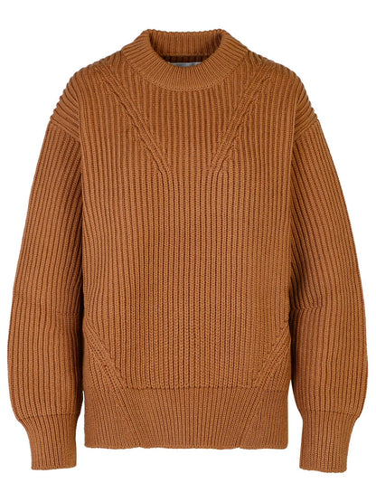 Jil Sander Brown Wool Sweater Women by Luosophy