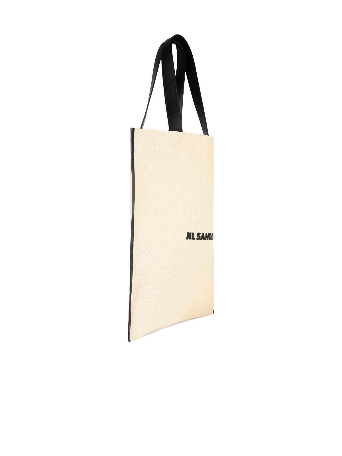 Jil Sander Beige Tela Shopping Bag Men by Luosophy