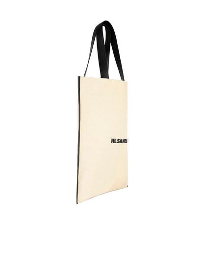 Jil Sander Beige Tela Shopping Bag Men by Luosophy