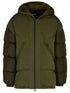 Dolce & Gabbana Green Cotton Blend Down Jacket Men by Luosophy