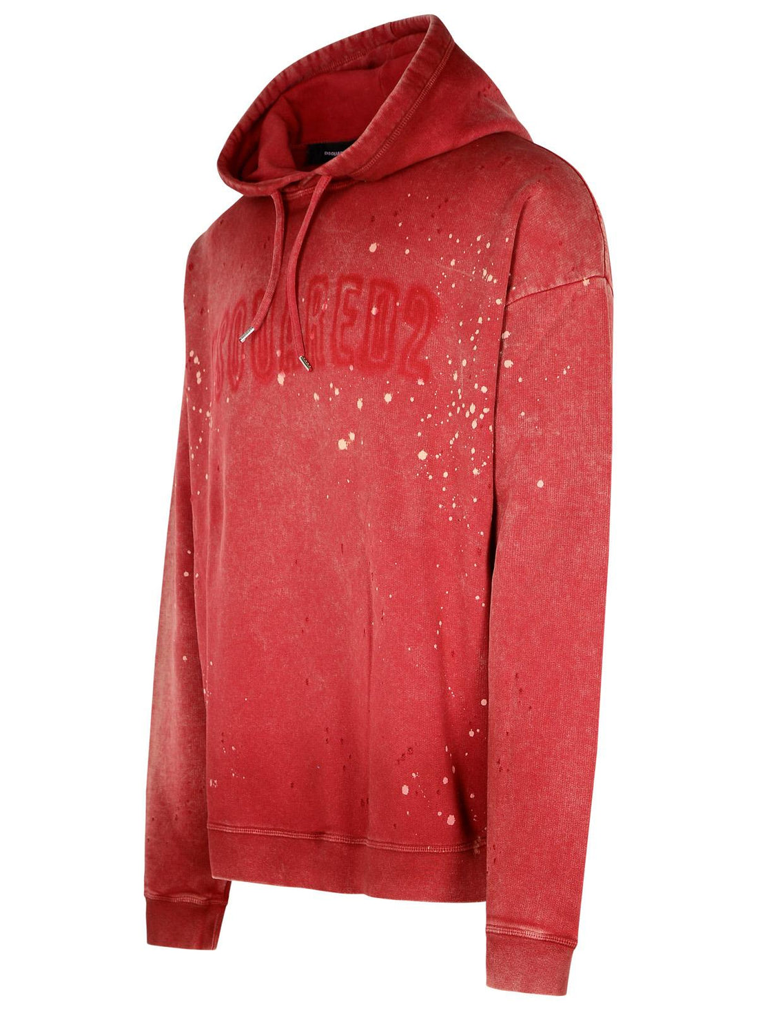 Dsquared2 Red Cotton Sweatshirt Men by Luosophy